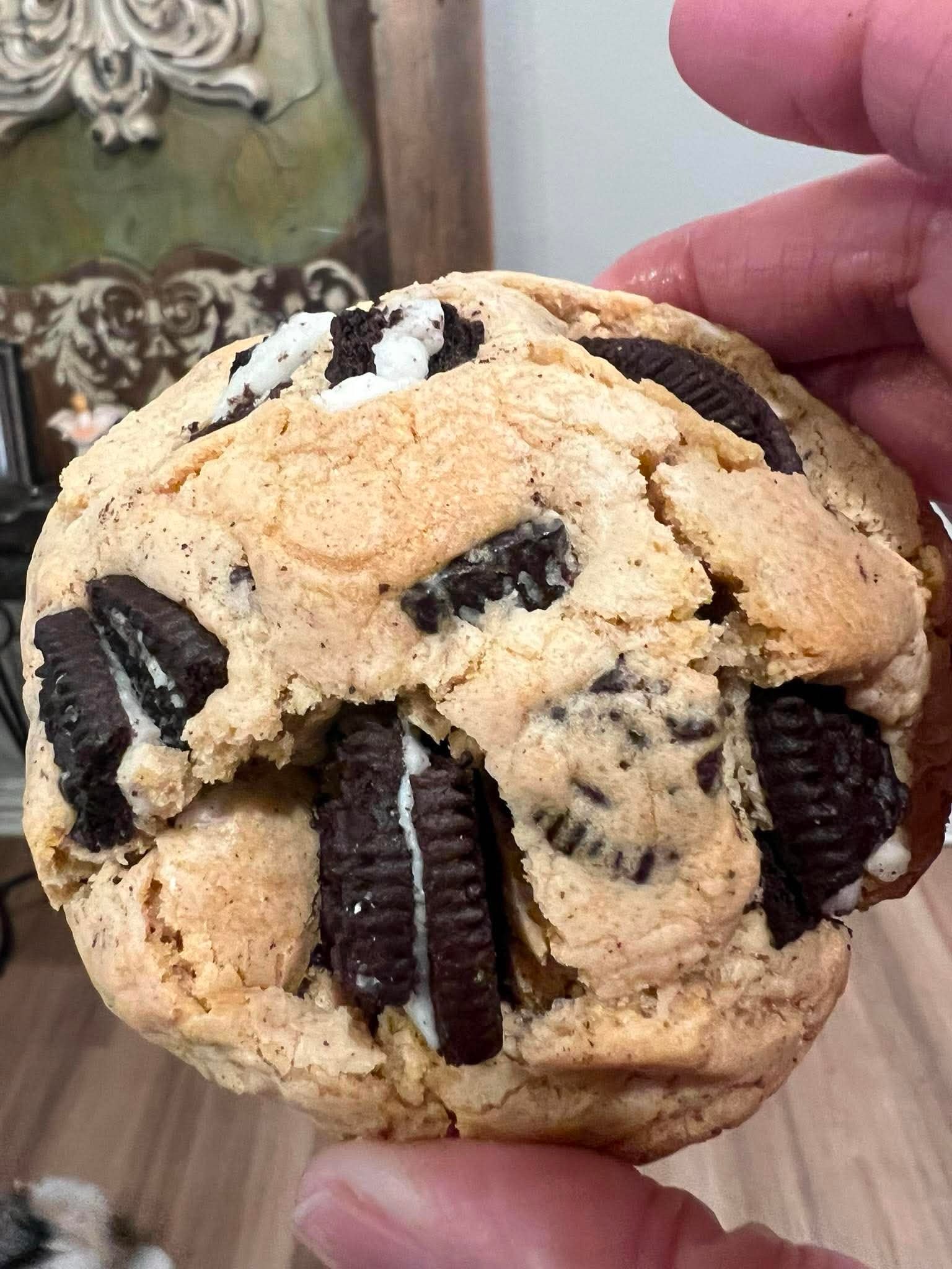 choclate chip cream filled giant