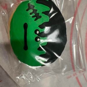 Frankenstein Halloween Sugar Cookies