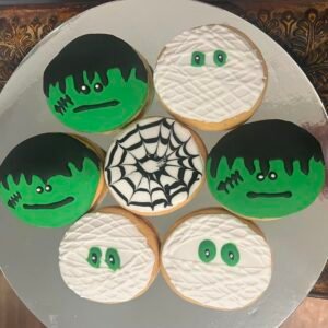 Assorted Halloween Sugar Cookie Platter