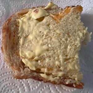 sourdough bread with assorted butter