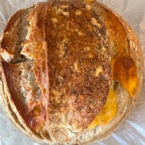 Gourmet Cheddar Herb Sourdough Loaf