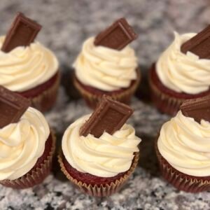 Hershey Candy Cupcakes